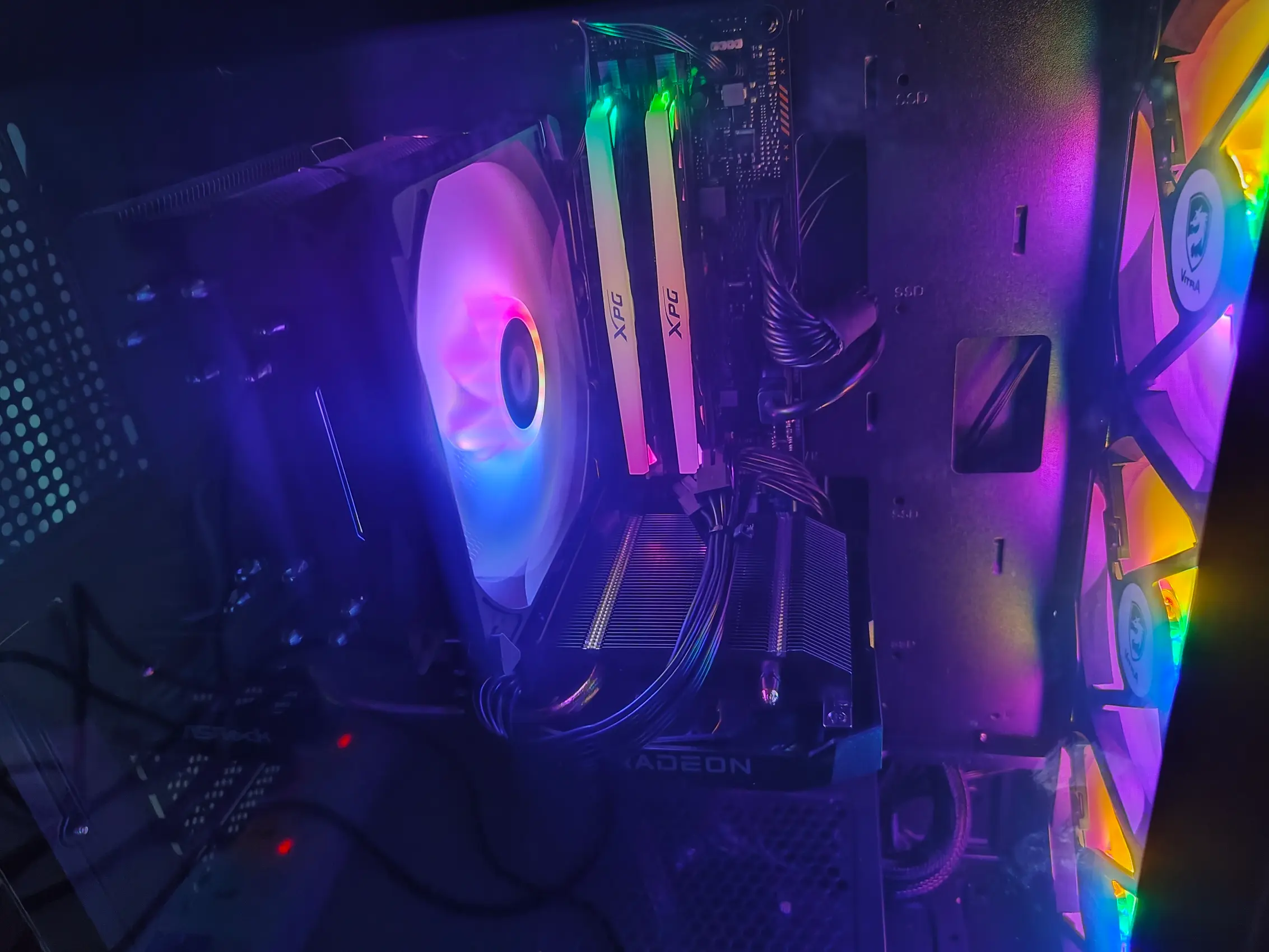Inside my computer case