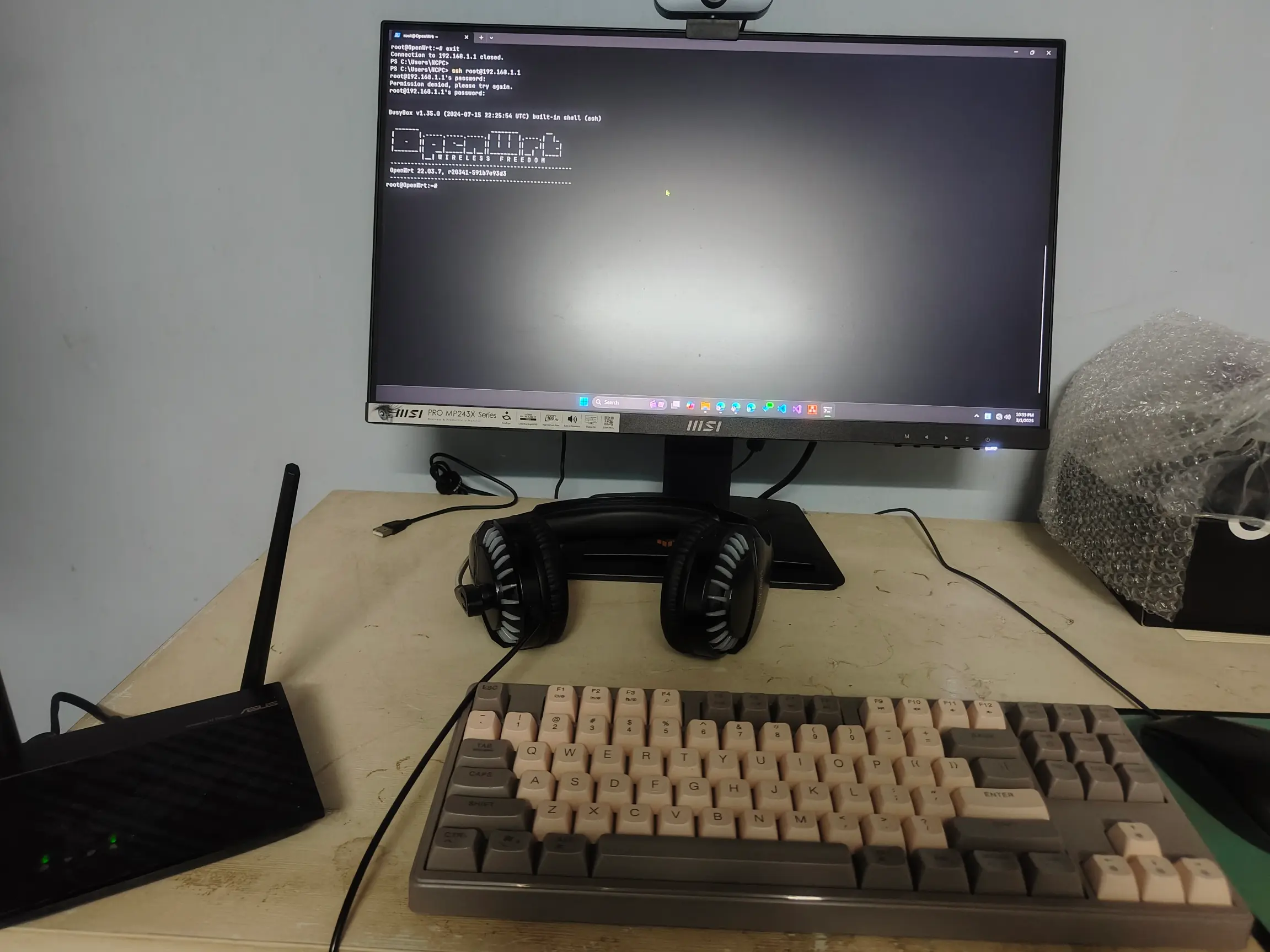 Install OpenWRT